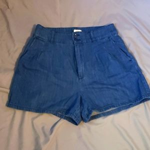 J Crew High Rise Jean Shorts
